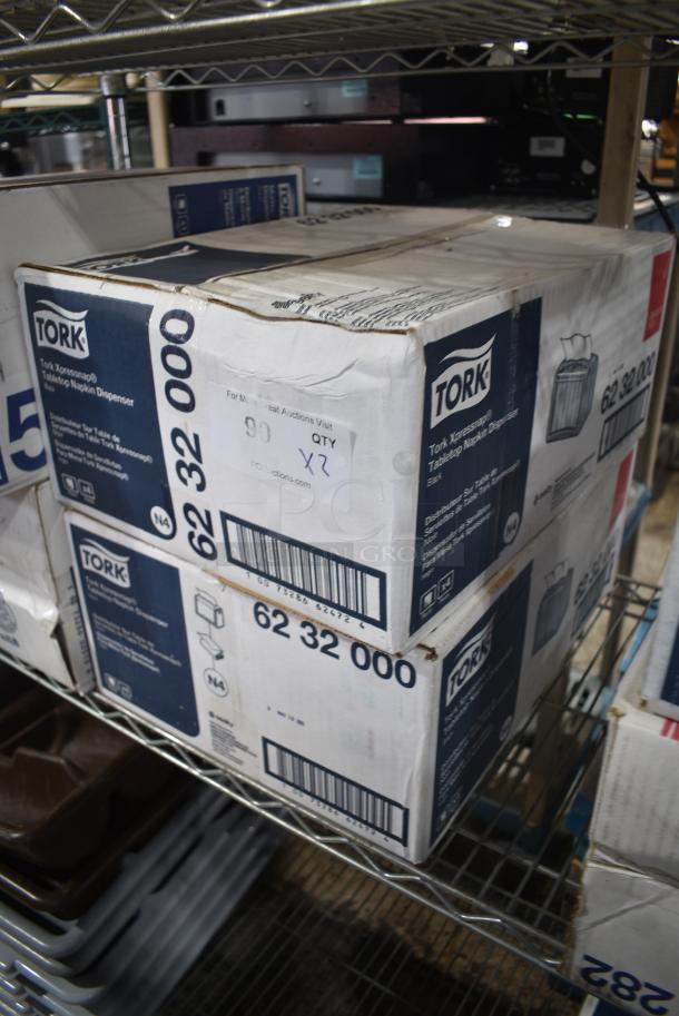 2 BRAND NEW! Boxes of 4 Tork 62 32 000 Tabletop Napkin Dispensers. 2 Times Your Bid! - Image 2 of 6