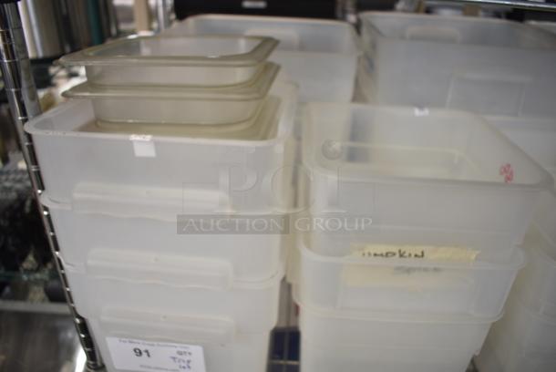 ALL ONE MONEY! Tier Lot of Poly Bins - Image 2 of 5