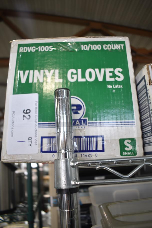 BRAND NEW! Box of Small Royal Vinyl Gloves - Image 3 of 3