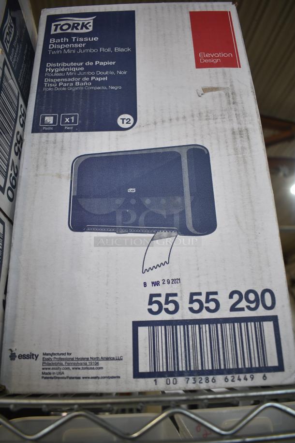 4 BRAND NEW IN BOX! Tork 55 55 290 Wall Mount Toilet Paper Dispenser. 4 Times Your Bid! - Image 3 of 5