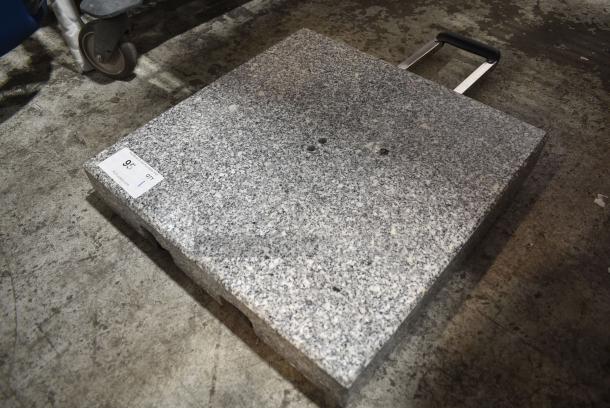 Stone Panel w/ Handle. - Image 3 of 5