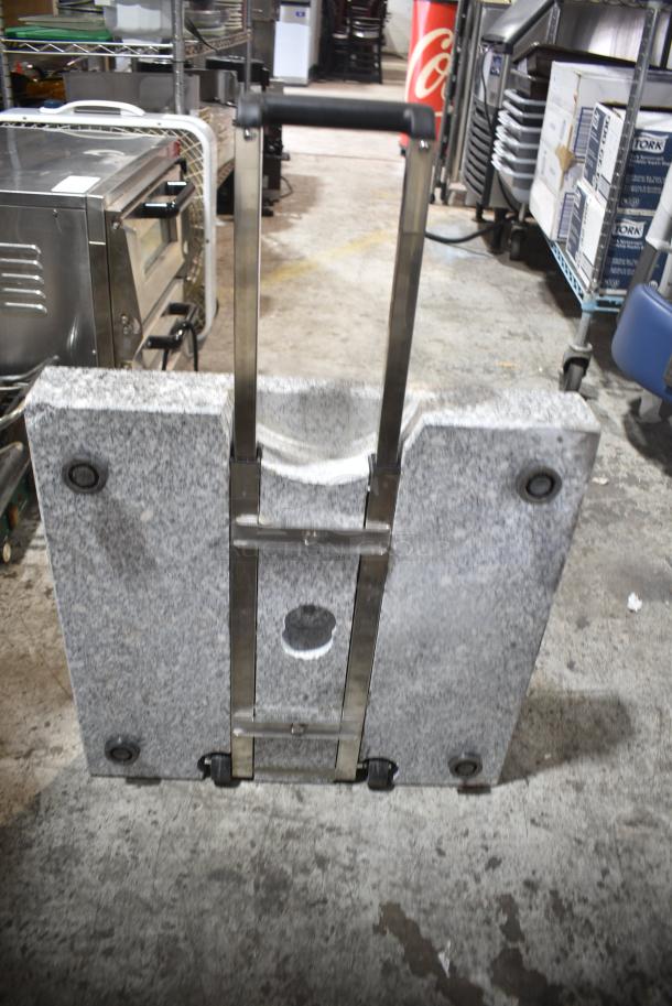 Stone Panel w/ Handle. - Image 5 of 5