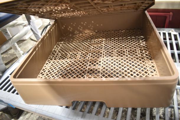 2 Brown Poly Dish Caddy. 2 Times Your Bid! - Image 4 of 4