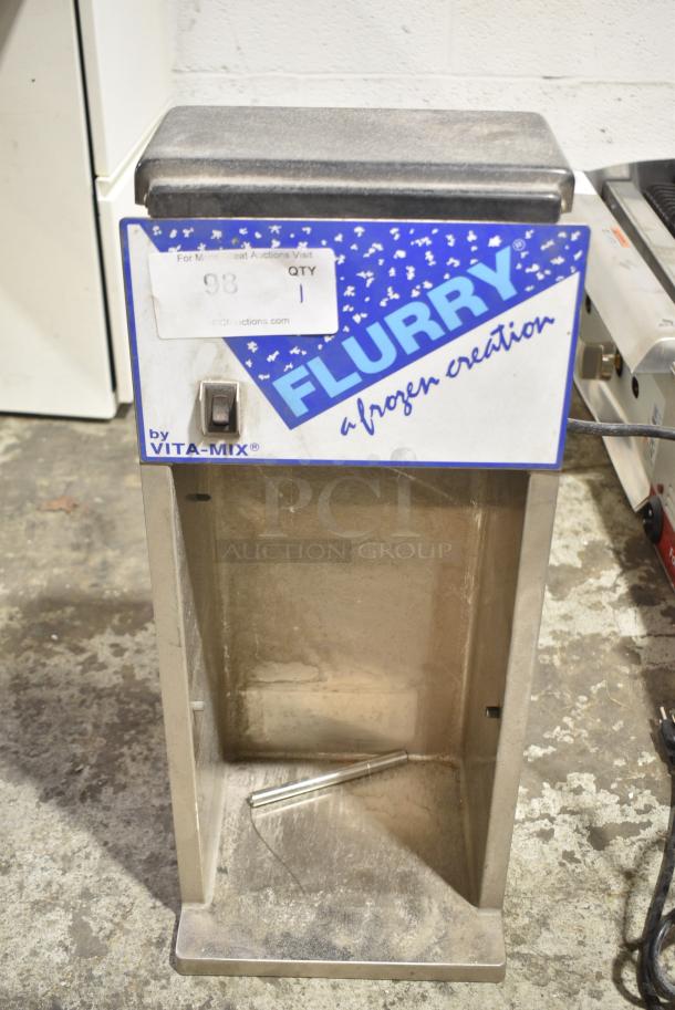 Vita-Mix Stainless Steel Commercial Countertop Drink Mixer. 115 Volts, 1 Phase. Tested and Powers On But Parts Do Not Move - Image 1 of 7