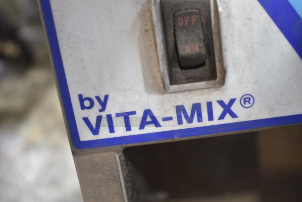 Vita-Mix Stainless Steel Commercial Countertop Drink Mixer. 115 Volts, 1 Phase. Tested and Powers On But Parts Do Not Move - Image 6 of 7