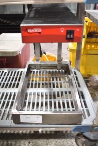 Avantco 177FFDS1 Stainless Steel Countertop Fry Warmer. 120 Volts, 1 Phase. Tested and Working!