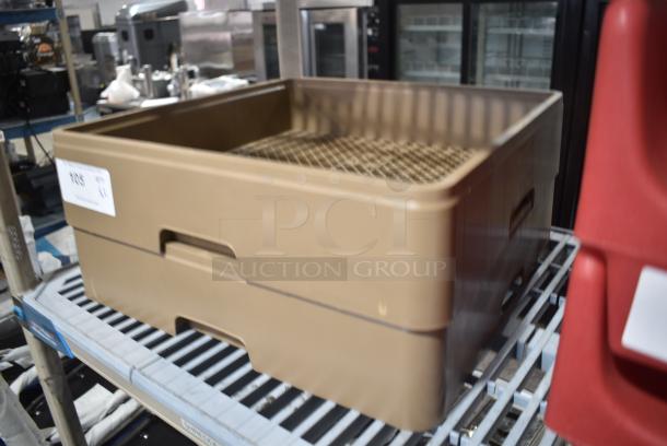 2 Brown Poly Dish Caddy. 2 Times Your Bid! - Image 3 of 4