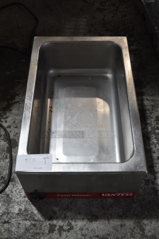 Avantco 177W50 Stainless Steel Commercial Countertop Food Warmer. 120 Volts, 1 Phase. Tested and Powers On But Does Not Get Hot