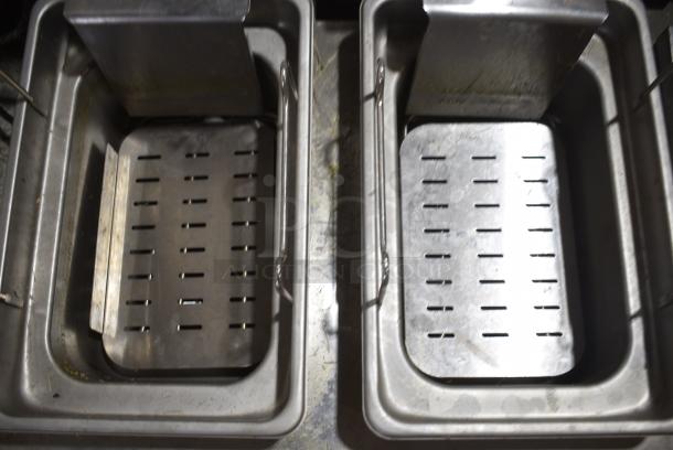 2023 Cooking Performance Group CPG 351EF302 Stainless Steel Electric Powered 2 Bay Fryer. 208-240 Volts, 1 Phase. - Image 4 of 8