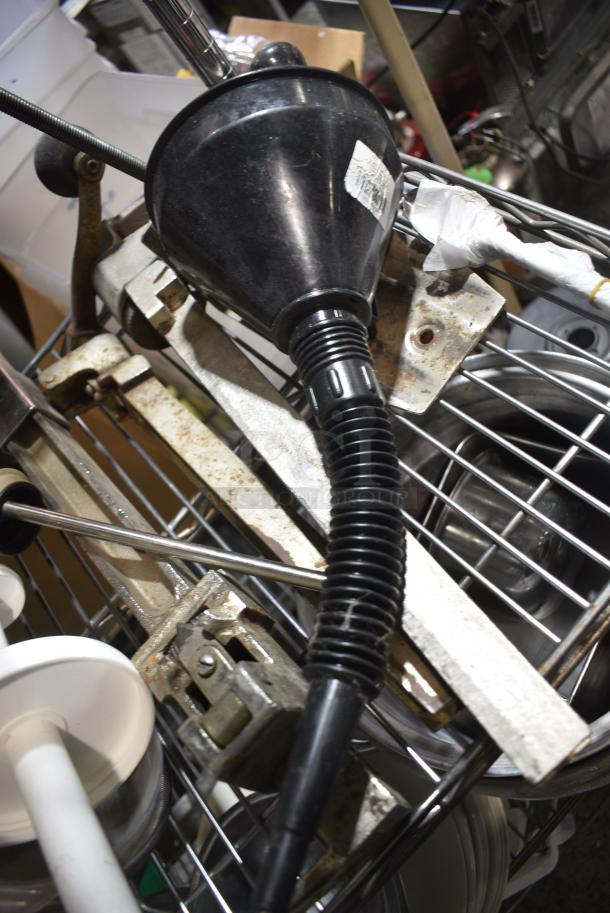 ALL ONE MONEY! Tier Lot of Various Items Including Utensils, Poly Bins and Commercial Can Openers - Image 7 of 7