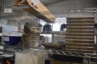 ALL ONE MONEY! Tier Lot of Various Items Including Metal Baking Pans and Muffin Pans