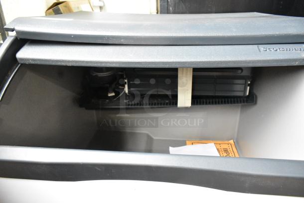 BRAND NEW SCRATCH AND DENT! 2024 Scotsman CU3030MA-1E Stainless Steel Commercial Prodigy Series 30" Air Cooled Undercounter Medium Cube Ice Machine - 313 lbs. 115 Volts, 1 Phase. - Image 5 of 8