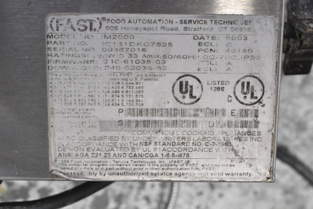 Fastron IM2000 Timer. - Image 5 of 5