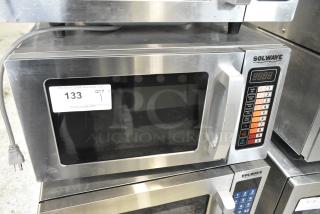 2024 Solwave 180MW100SS Stainless Steel Commercial Countertop Microwave Oven. 120 Volts, 1 Phase.
