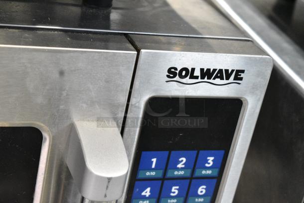 2024 Solwave 180MW112T Stainless Steel Commercial Countertop Microwave Oven. 120 Volts, 1 Phase. - Image 2 of 6