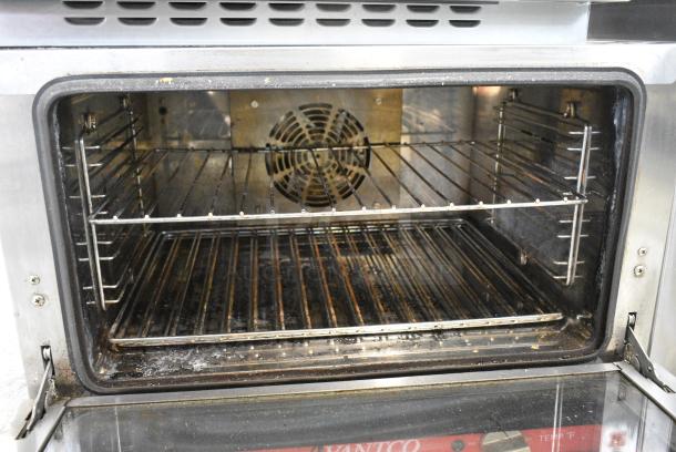 Avantco 177CO16 Stainless Steel Commercial Countertop Electric Powered Convection Oven. 120 Volts, 1 Phase. Tested and Does Not Power On - Image 4 of 6