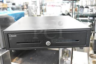 BRAND NEW SCRATCH AND DENT! Toast Black Metal Cash Drawer.