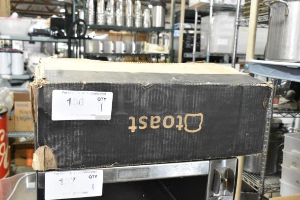 BRAND NEW SCRATCH AND DENT! Toast Black Metal Cash Drawer. - Image 2 of 5