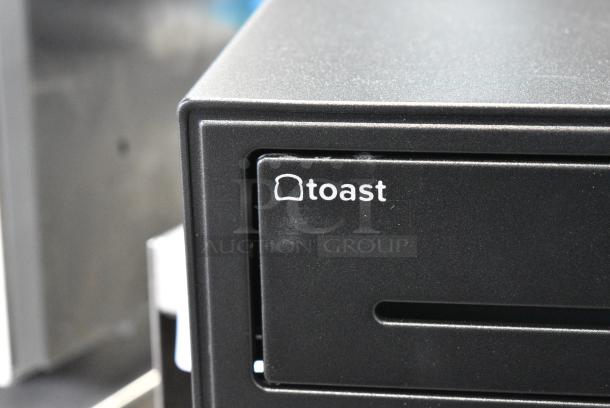 BRAND NEW SCRATCH AND DENT! Toast Black Metal Cash Drawer. - Image 4 of 5
