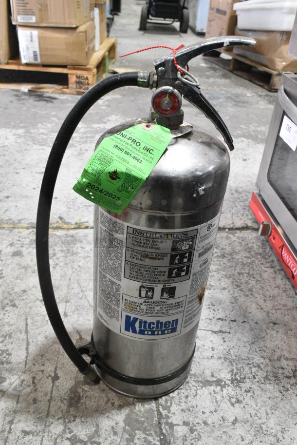 3 Fire Extinguishers. 3 Times Your Bid! BUYER MUST DISMANTLE. PCI CANNOT DISMANTLE FOR SHIPPING. PLEASE CONSIDER FREIGHT CHARGES. - Image 6 of 7