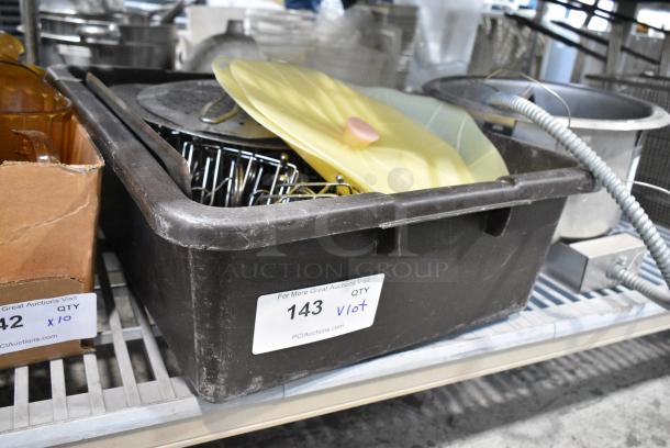 ALL ONE MONEY! Lot of Various Items Including Jelly Holders - Image 1 of 5