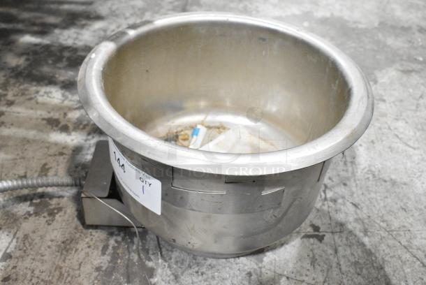 APW Wyott SM-50-11 Metal Single Well Drop In Steam Well. 120 Volts, 1 Phase. - Image 4 of 6