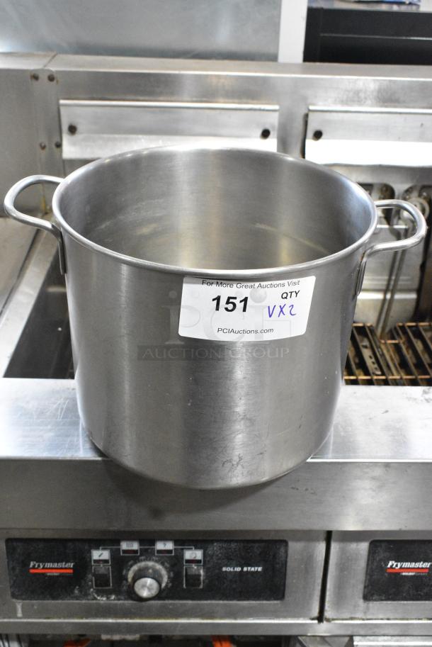 2 Metal Items; Stock Pot and Bin. 2 Times Your Bid! - Image 5 of 6