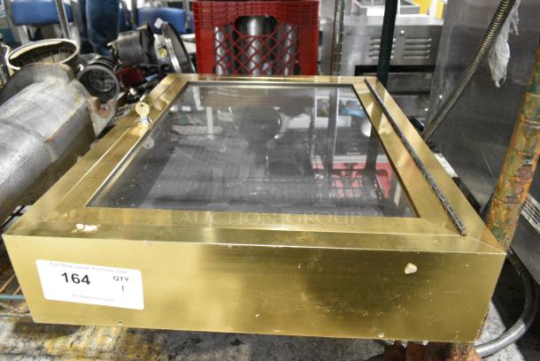 Gold Finish Display Box. - Image 2 of 6