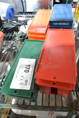 4 Change Holders for Safe. 4 Times Your Bid!