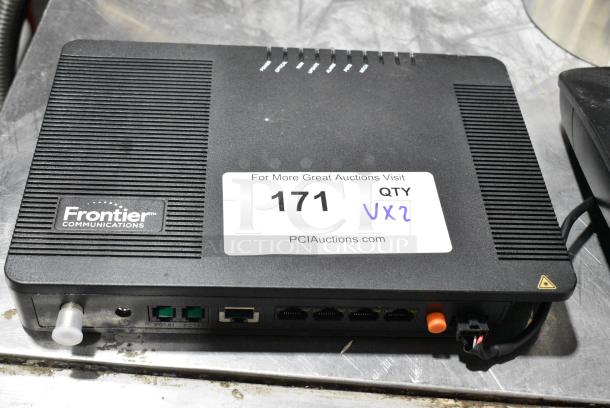 2 Various Items Including Frontier FRX523 Optical Network Terminal and Frontier FWR226e Fiber Wireless Router. 2 Times Your Bid! - Image 3 of 9