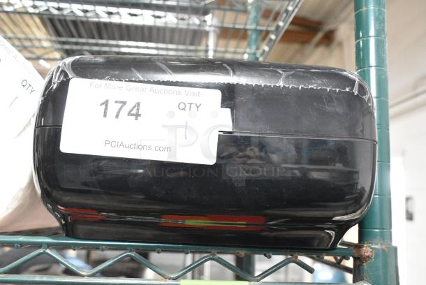 Tork Black Poly Wall Mount Toilet Paper Dispenser. - Image 2 of 6