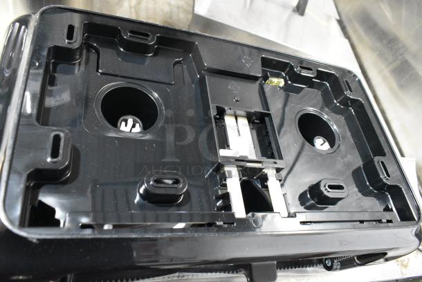 Tork Black Poly Wall Mount Toilet Paper Dispenser. - Image 5 of 6