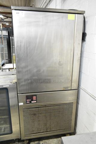 2019 Piper Products RCM121S Stainless Steel Commercial Blast Chiller on Commercial Casters. 208-240 Volts.