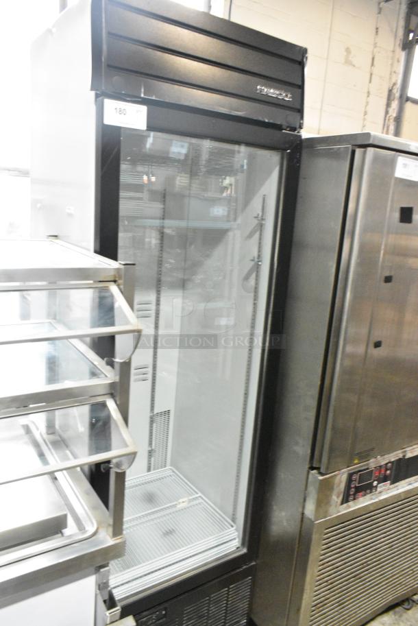 2019 Habco SE18 Metal Commercial Single Door Reach In Cooler Merchandiser w/ Poly Coated Racks. 115 Volts, 1 Phase. Tested and Powers On But Does Not Get Cold - Image 1 of 7