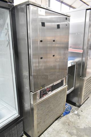 2019 Piper Products RCM121T Stainless Steel Commercial Blast Chiller on Commercial Casters. 208-240 Volts.