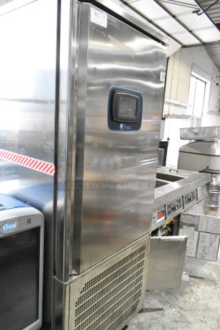 2021 Desmon GBF-15+ETL Stainless Steel Commercial Blast Chiller Shock Freezer w/ 4 Probes on Commercial Casters.