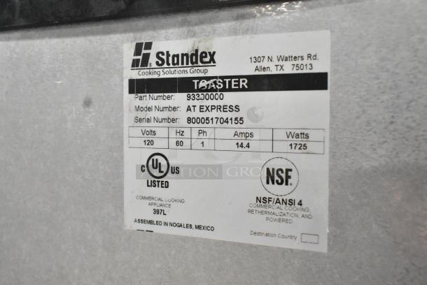 APW Wyott AT EXPRESS Metal Commercial Countertop Electric Powered Conveyor Oven. 120 Volts, 1 Phase. Tested and Working! - Image 7 of 7