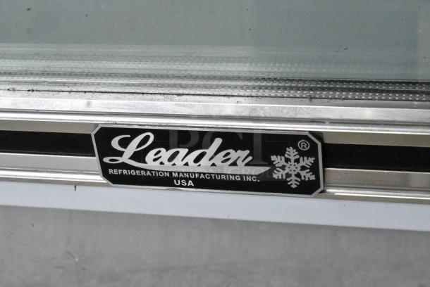 Leader CDL72 S/C Metal Commercial Floor Style Deli Display Case Merchandiser. 115 Volts, 1 Phase. Tested and Working! - Image 3 of 8