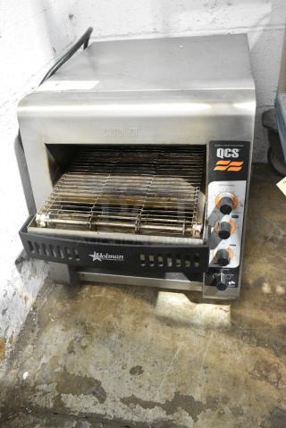 Star Holman Stainless Steel Commercial Countertop Conveyor Oven. 208 Volts, 1 Phase.