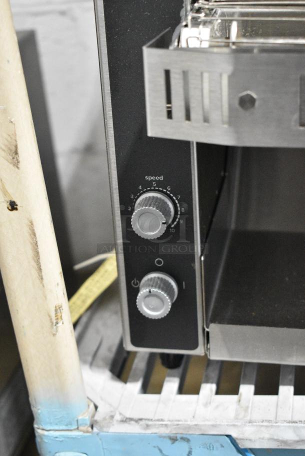 BRAND NEW SCRATCH AND DENT! Vollrath JT1 Stainless Steel Commercial Countertop Conveyor Oven. 120 Volts, 1 Phase. Tested and Working! - Image 3 of 7