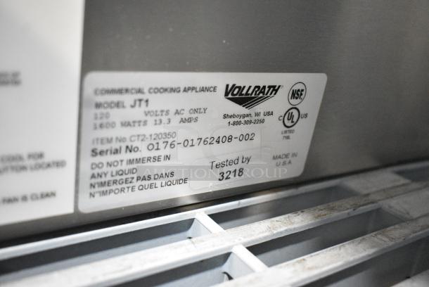 BRAND NEW SCRATCH AND DENT! Vollrath JT1 Stainless Steel Commercial Countertop Conveyor Oven. 120 Volts, 1 Phase. Tested and Working! - Image 7 of 7