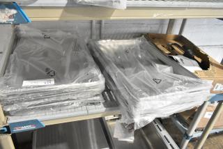 24 BRAND NEW SCRATCH AND DENT! Choice 4070019 Full Size 1 1/4" Deep Anti-Jam Stainless Steel Steam Table / Hotel Pan - 24 Gauge. 24 Times Your Bid!