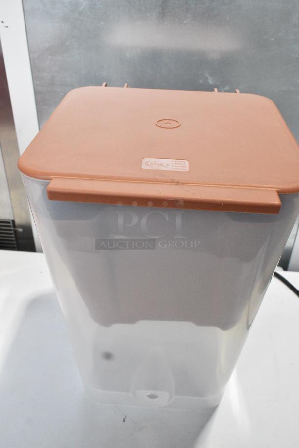 2 BRAND NEW SCRATCH AND DENT! Clear Poly Beverage Holder Dispenser.2 Times Your Bid! - Image 6 of 8