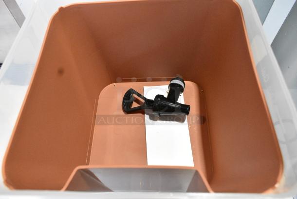 2 BRAND NEW SCRATCH AND DENT! Clear Poly Beverage Holder Dispenser.2 Times Your Bid! - Image 8 of 8