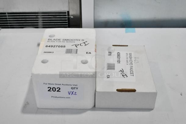 2 BRAND NEW SCRATCH AND DENT! Items Including 64927055 Robot Coupe 27055 Smooth "S" Blade and 436G1101 Guardian Equipment G1101 EyeSafe-X Faucet Mounted Eyewash Station. 2 Times Your Bid! - Image 3 of 8