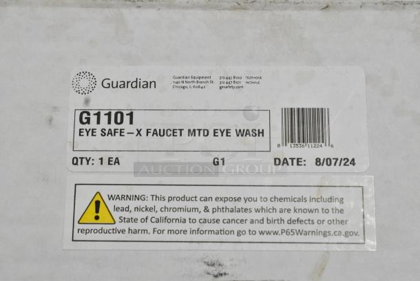 2 BRAND NEW SCRATCH AND DENT! Items Including 64927055 Robot Coupe 27055 Smooth "S" Blade and 436G1101 Guardian Equipment G1101 EyeSafe-X Faucet Mounted Eyewash Station. 2 Times Your Bid! - Image 7 of 8