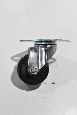 ALL ONE MONEY! Lot of 24 BRAND NEW SCRATCH AND DENT! Avantco 17811532 3" Swivel Plate Caster with Brake for DLC, PT, UC, WT, UBB, and UDD Series
