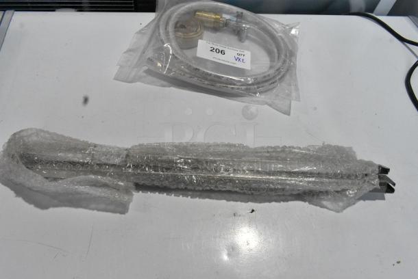 2 BRAND NEW SCRATCH AND DENT! Items Including Metal Adapters and Hose. 2 Times Your Bid! - Image 3 of 4