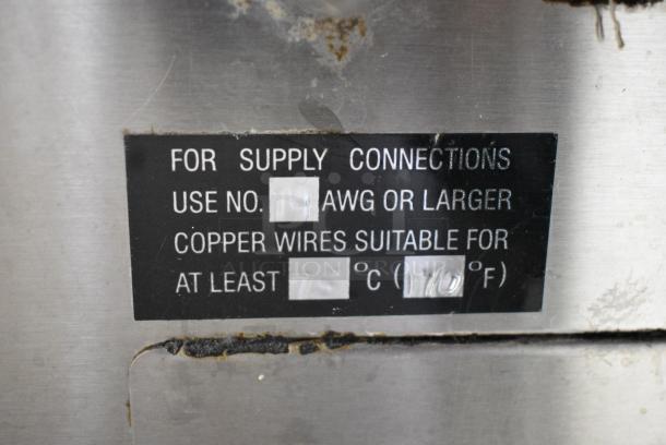 Alto Shaam Halo Heat Stainless Steel Commercial Cook N Hold Oven. 208/240 Volts, 1 Phase. - Image 9 of 9