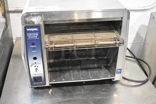 Waring CTS1000 Stainless Steel Commercial Countertop Conveyor Oven. 120 Volts, 1 Phase. Tested and Does Not Power On - Image 1 of 6
